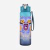 Anime Cartoon K-Pop Demon Hunters Printed 750Ml Water Bottle Large Capacity Drinking Cup Portable Outdoor Sports Water Cup Children Gift