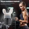 Портативный дыхательный тренажер с регулируемым сопротивлением для мужчин и женщин, тренажер для мышц полости рта, емкость легких, оборудование для тренировки брюшного дыхания