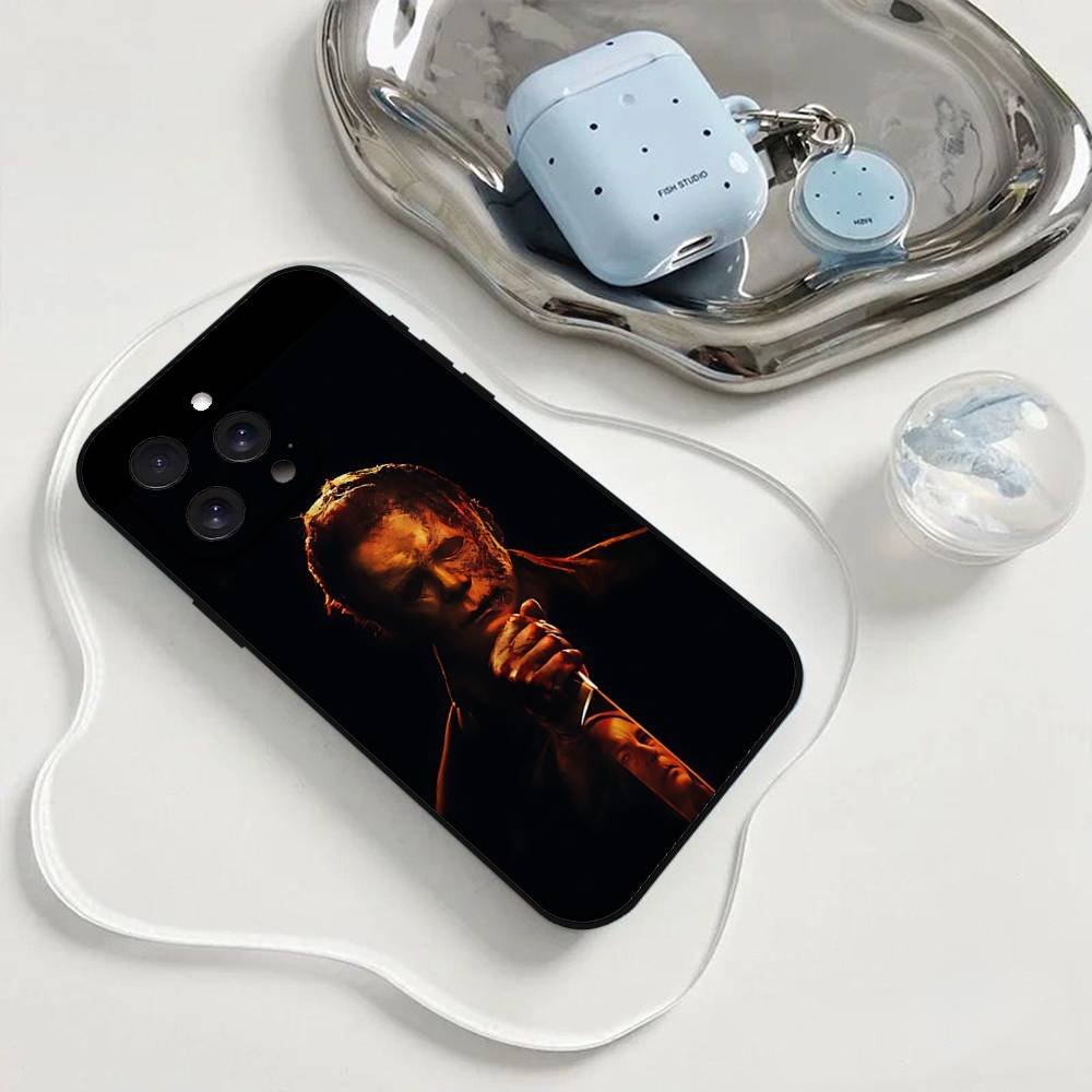 Чехол для телефона на Хэллоуин Майкл Майерс Чехол для телефона Для iPhone 17 16 15 11 13 14 Pro Max X Xr Xs Max 12mini Черный корпус Защитный чехол