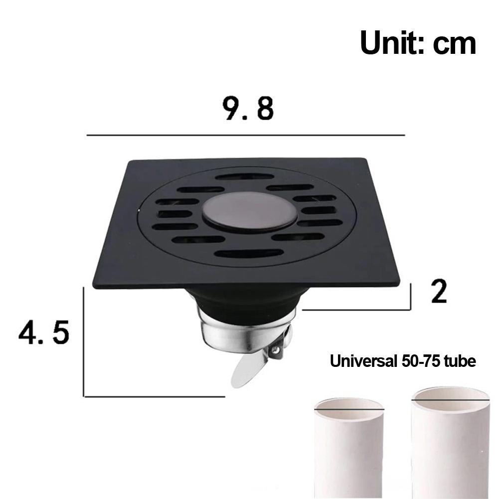 Душевая кабина Слив из нержавеющей стали Слив для пола Кухни Ванные комнаты Улавливатель волос Слив для балкона Стиральная машина Утечка в землю