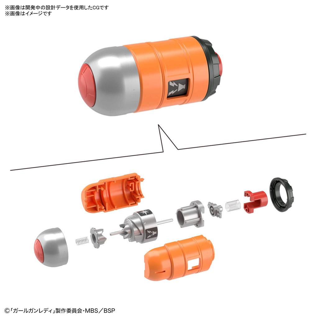 BANDAI SPIRITS Girl Gun Lady Change Girl Gun Alpha Tango Scale Цветная пластиковая модель с кодировкой синего цвета. 1/1