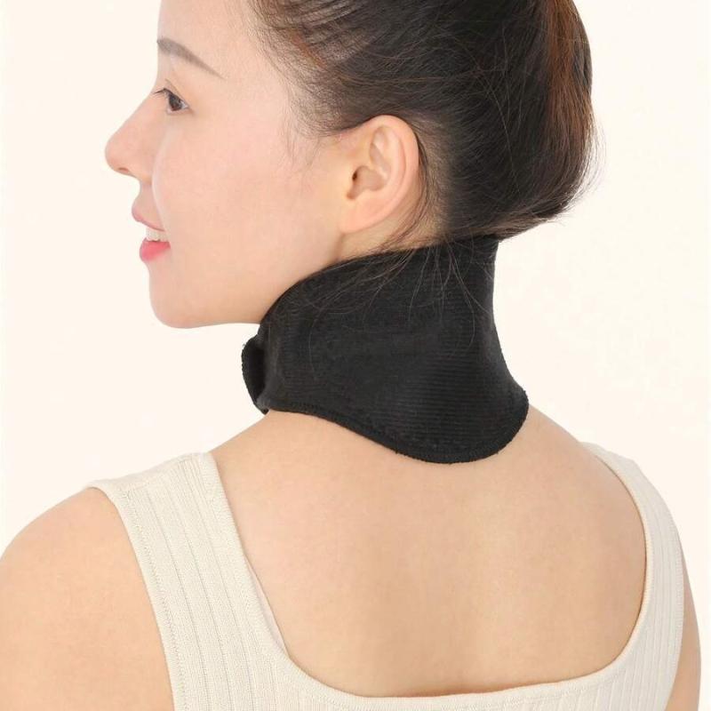 Neck Wrap Support Family Hot Selling Self Heating Magnetic Neck Massage Tourmaline Winter Comfortable Warming 15 Magnets Stone