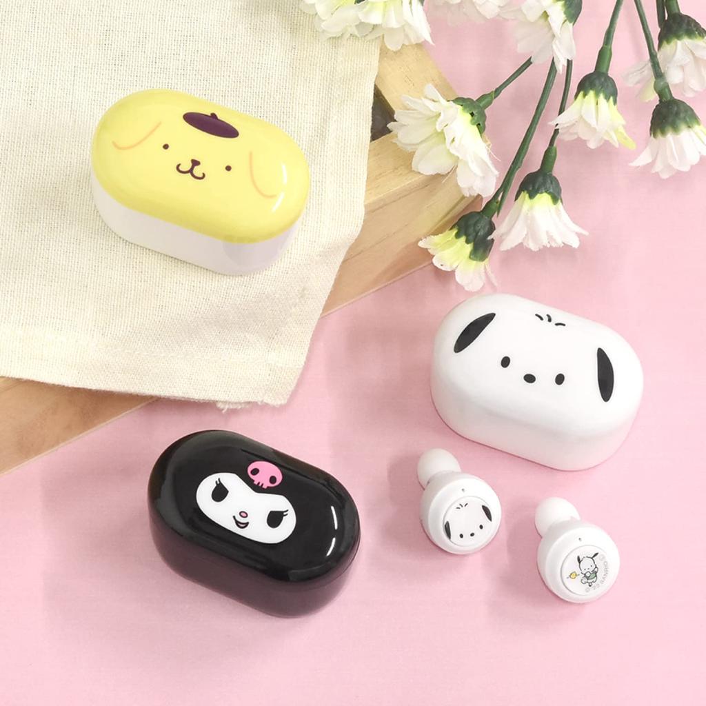 Gourmandise Sanrio Персонажи Куроми True Wireless Стерео Наушники (черный) SANG-136BK Ш54 x В33,5 x Г33 мм