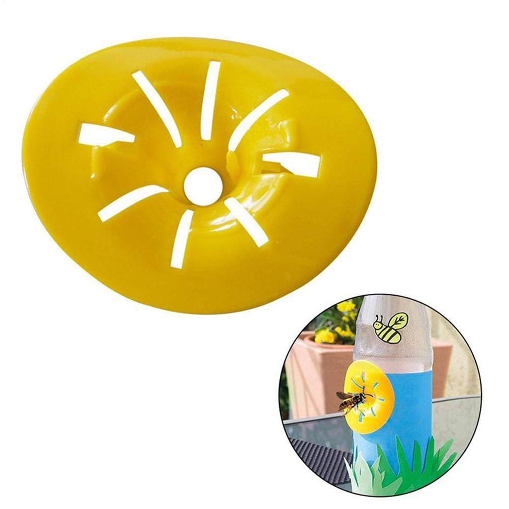 10Pcs Wasp Trap Catcher Flower Shape Flying Insect Funnel Trap Bee Hornet Catcher Garden Outdoor Hanging Pests Control Tool