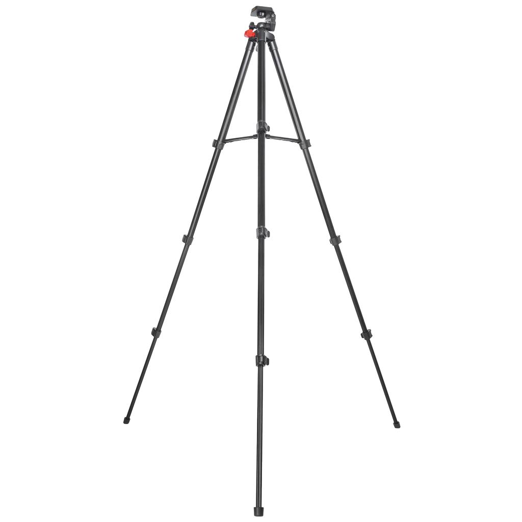 Kingjoy DSLR Camera Tripod for DSLR SLR Cameras 3-Way Head Professional Aluminum Lightweight Travel Stand Bubble Level 2kg Load