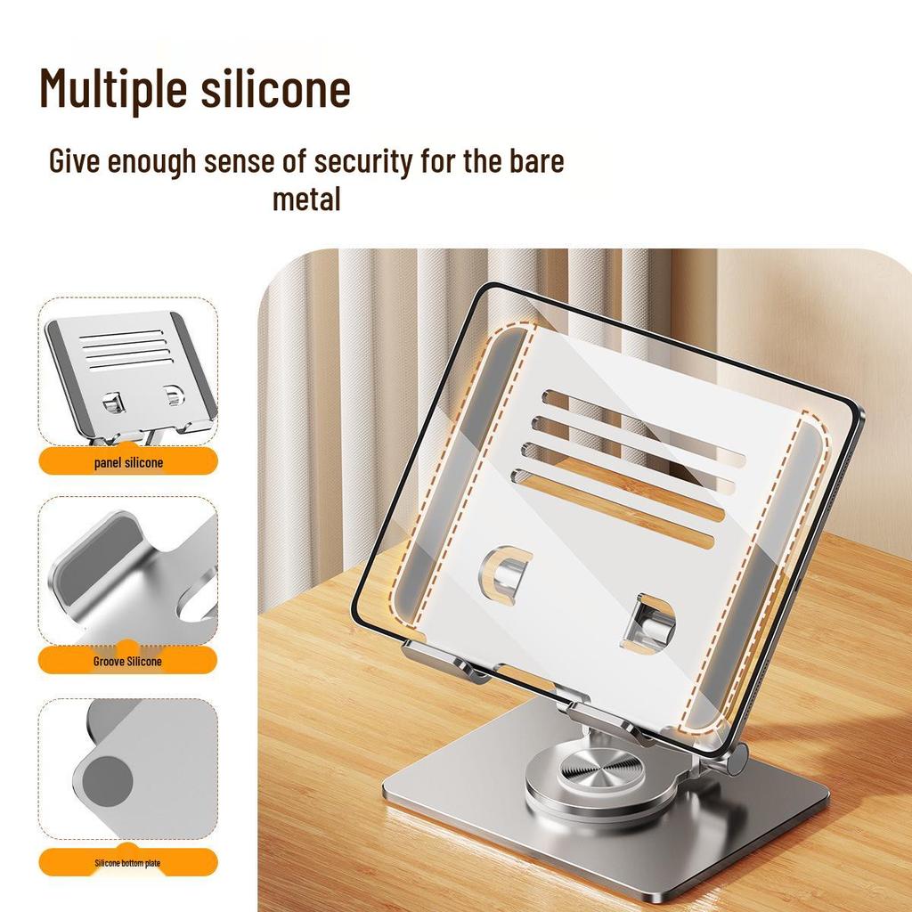 360° Rotating Tablet Stand for Gaming, Streaming, Learning
