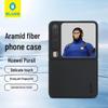 BLUEO Коллекционное издание Кевлар Арамидное волокно Чехол для телефона для Huawei Pura X