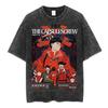 Anime Akira Vintage Washed T Shirts 90s Manga Shotaro Kaneda Graphic Tshirt Men Women Clothing Cotton Casual Oversized Tshirts