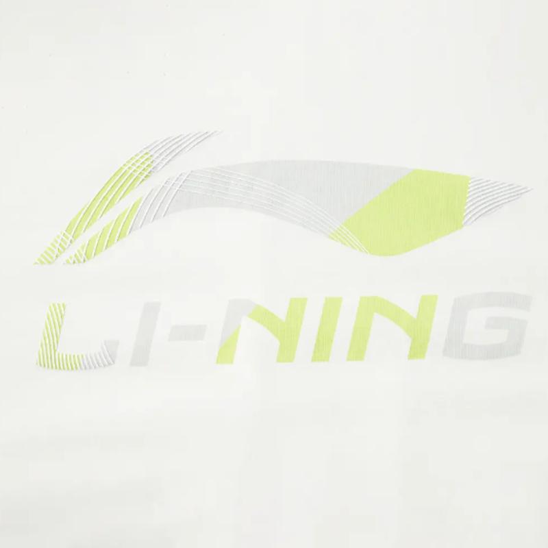 Li Ning Минималистичный Универсальный С круглым вырезом Короткий рукав Однотонный Шорты средней посадки Повседневный спортивный костюм Костюм унисекс AHSV161-1+YKST119-1
