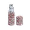 10ml Portable Perfume Spray Bottle Rhinestone Inlaid Refillable Leakproof Travel Mini Cosmetics Sub Bottle Container Wholesa