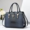 Fashion Women Leather Handbag Shoulder Bags Black White Large Capacity Luxury Handbags Tote Bags Design Female Bolsos