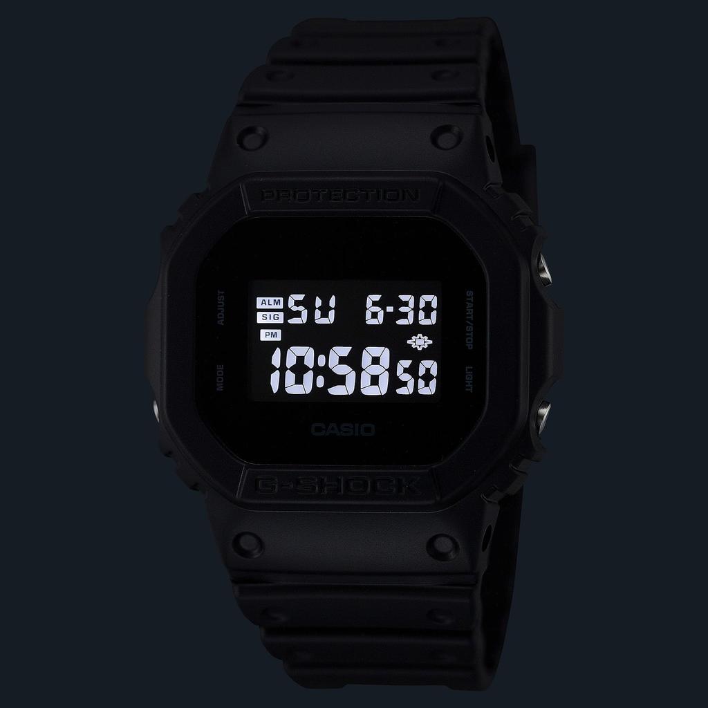 ORIGIN Solid Colors Casio CASIO Digital Watch All Black Overseas Model G-SHOCK G-Shock Men's DW-5600UBB-1 [Товар]