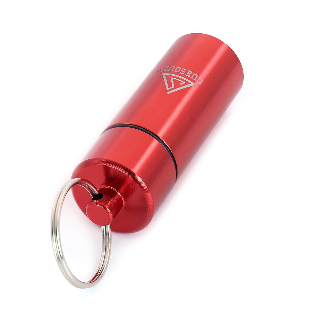 CUESOUL Портативный кейс для хранения дротиков с мягким наконечником в мини-алюминиевой банке, красный кейс с черными мягкими наконечниками (CSDA-BZH07-1)