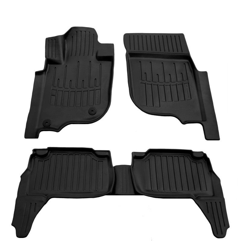 Коврики Stingray 3D (5 шт, полиуретан) для Mitsubishi L200 2015-2024 гг