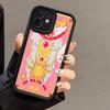 Чехол для телефона CardcaptorS S-Sakura из аниме для IPhone 16 15 14 Plus 13 12 11 17 Pro Max Pro Мягкий чехол