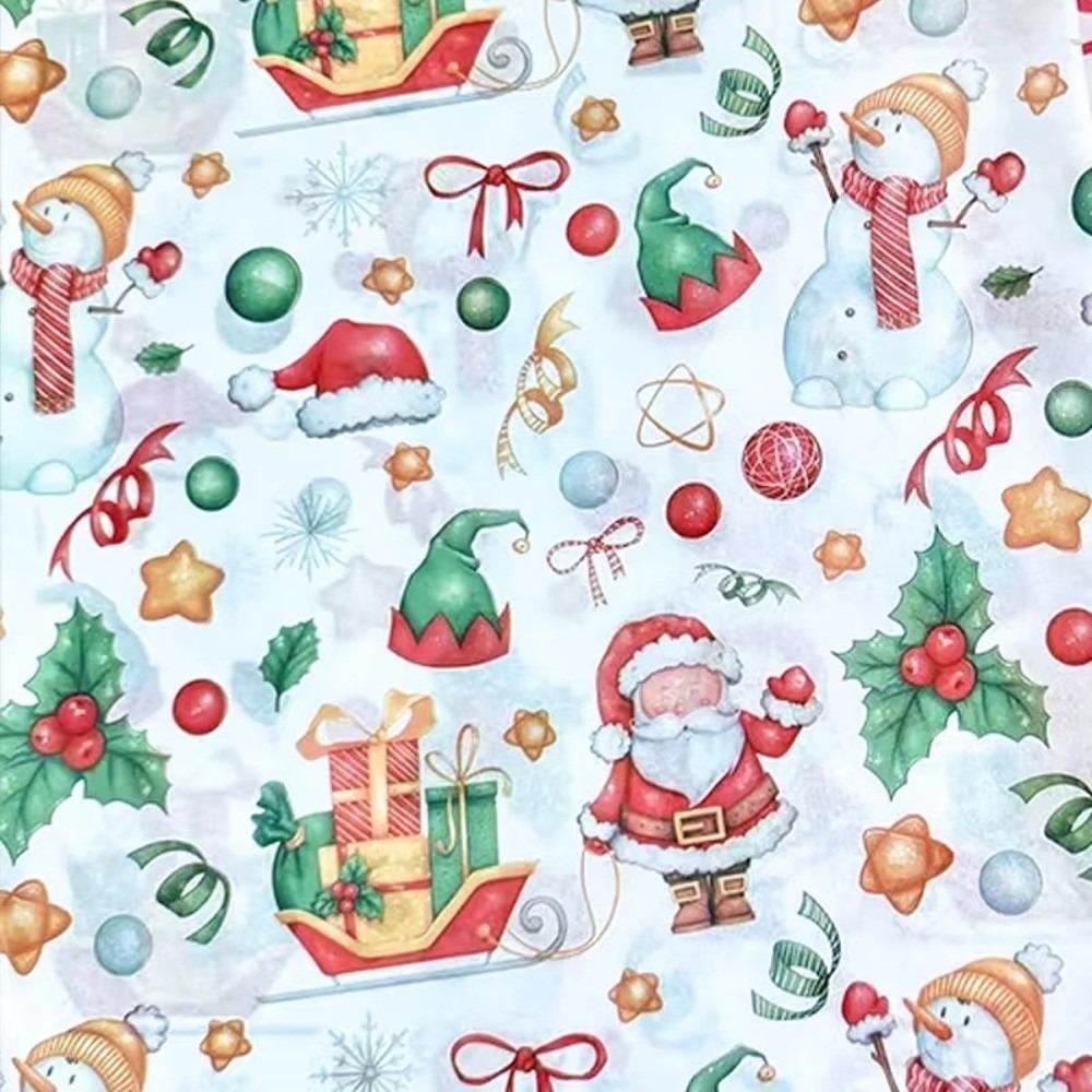 10 листов Хлопковая текстура Рождественская Сиднейская бумага Свадьбы День святого Валентина