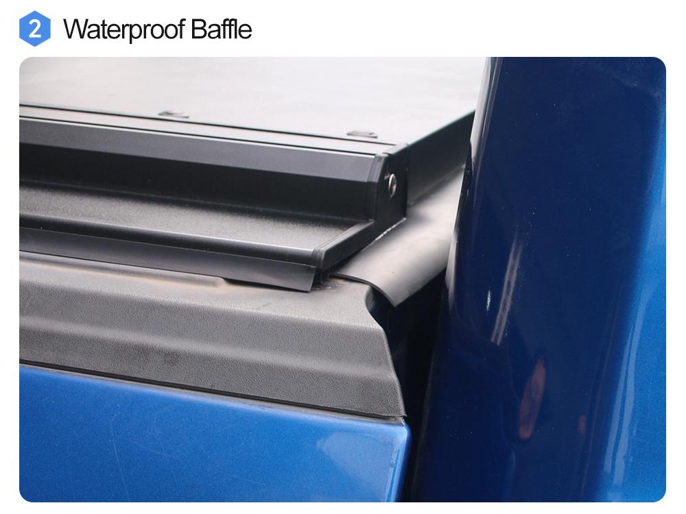 Ram1500 Tundra Ram2500 Rear Trunk Lid Roll-Up Cover for Cross-Border Trade