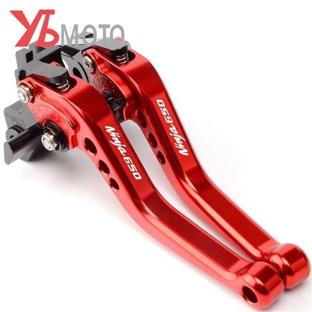Мотоциклетные тормозные рычаги с ЧПУ для KAWASAKI NINJA 650 650R ninja650 2017 2018 2022, аксессуары