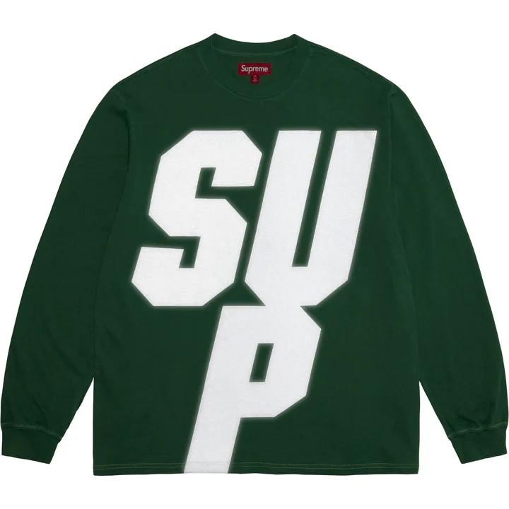 Supreme Reflective L/S Top Green