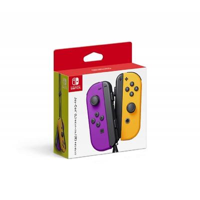 [Подлинный продукт Nintendo] Joy-Con (L) Неоново-фиолетовый(р) Неоновый оранжевый