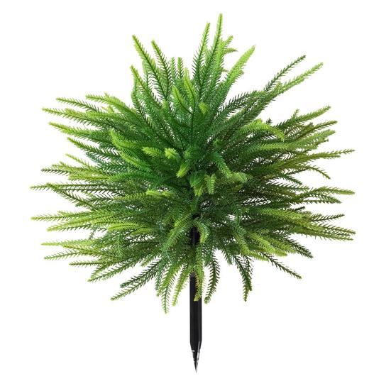 Искусственный топиарий из сосны Реалистичные искусственные сосновые кусты Искусственная зелень с шипами Рождественский топиарий для дома В помещении Передняя веранда Наружный декор