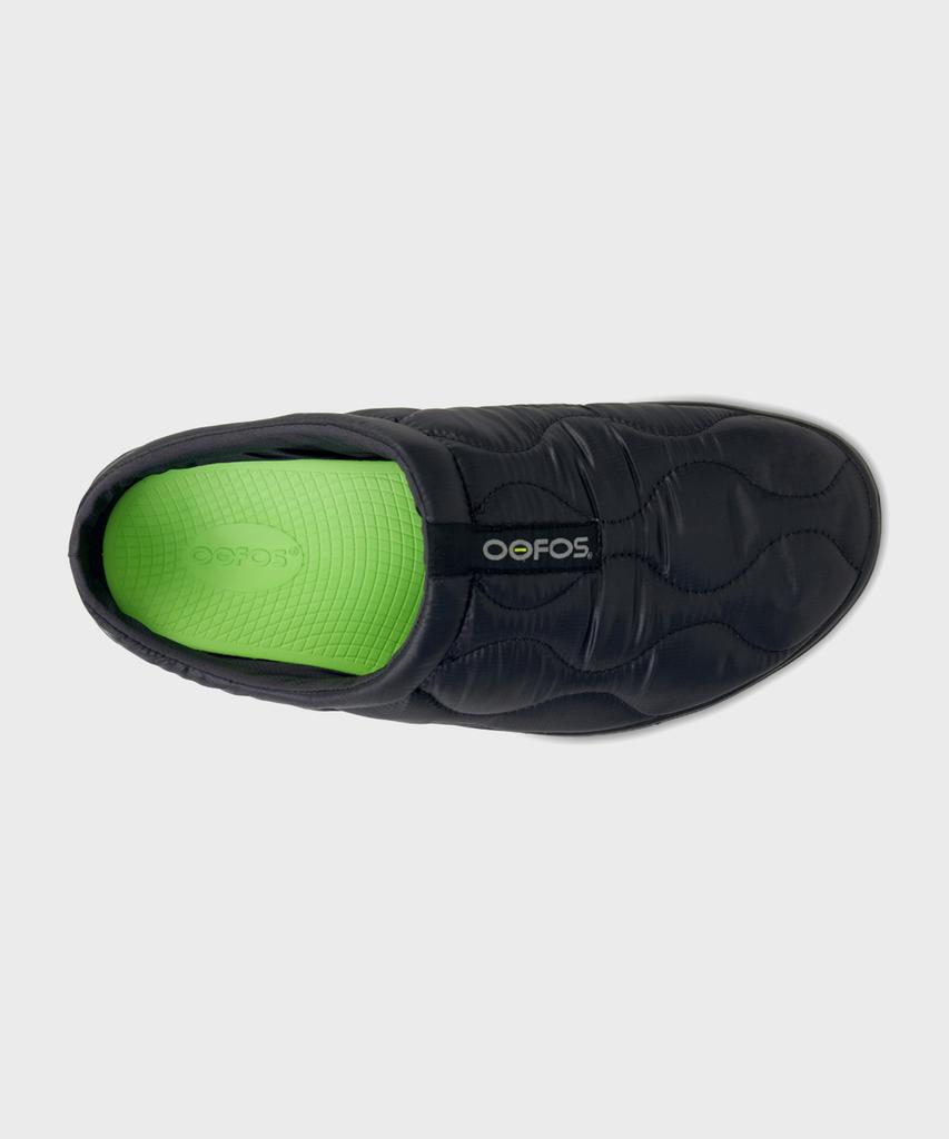 Oofos [Oocoozie Thermo Mule] Черные мужские мюли
