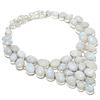 Rainbow Moonstone Gemstone 925 Sterling Silver Jewelry Necklace 18"