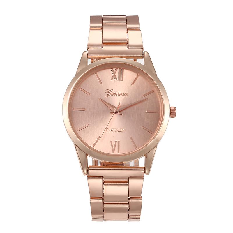 New Fashion Watch Women's Stainless Steel Strap Watch Quartz Watch