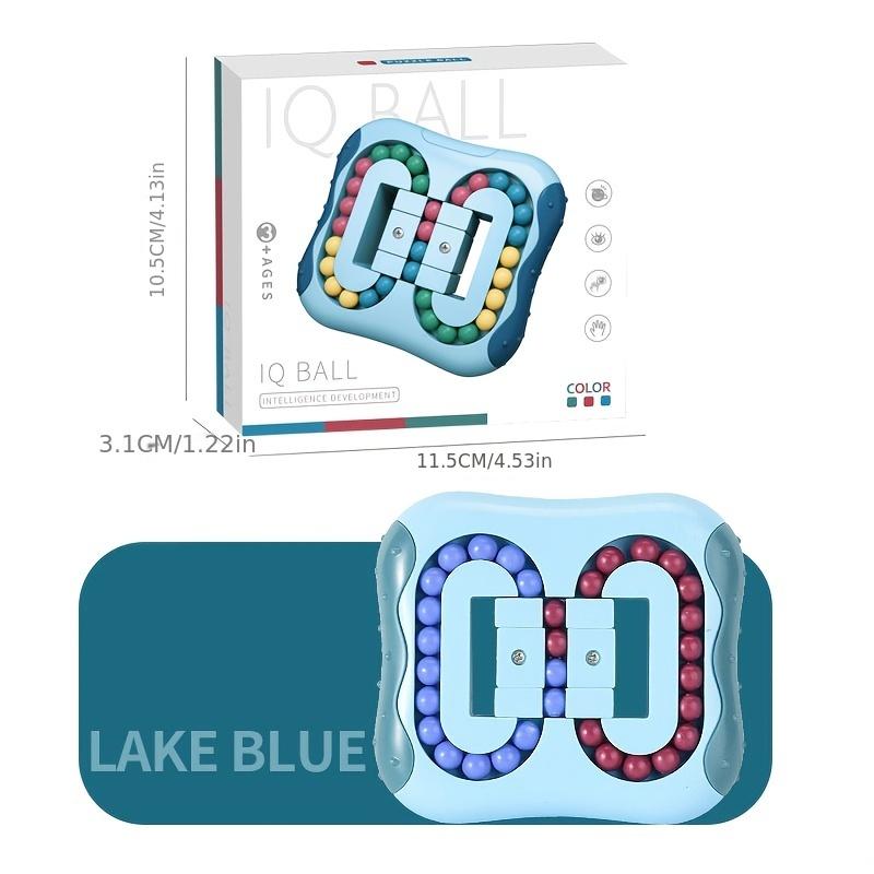 Вращающиеся волшебные бобы, игрушки-пазлы на кончиках пальцев, игры для детей и взрослых, интеллект, развивающие игрушки Монтессори