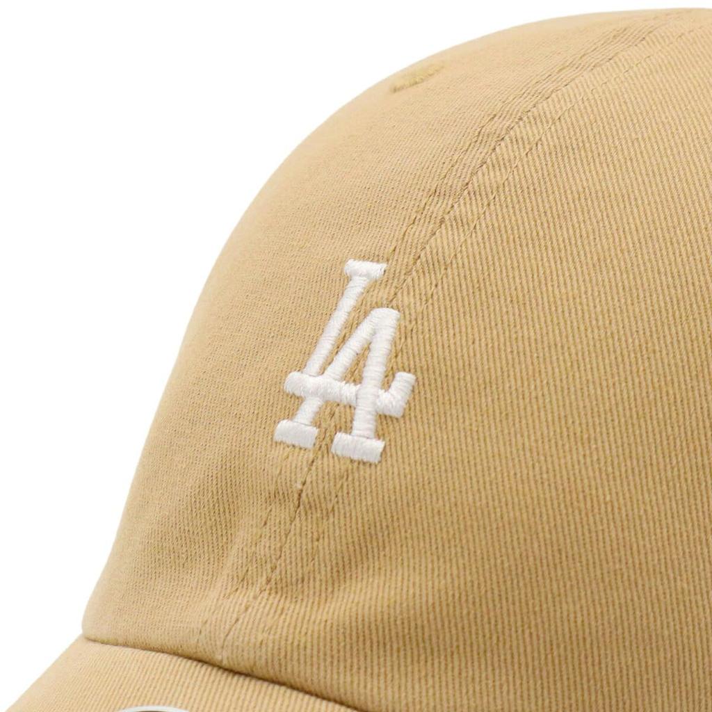 Кепка 47 Brand Clean Up с мини-логотипом MLB Los Angeles Dodgers Хаки Коричневый Бесплатно