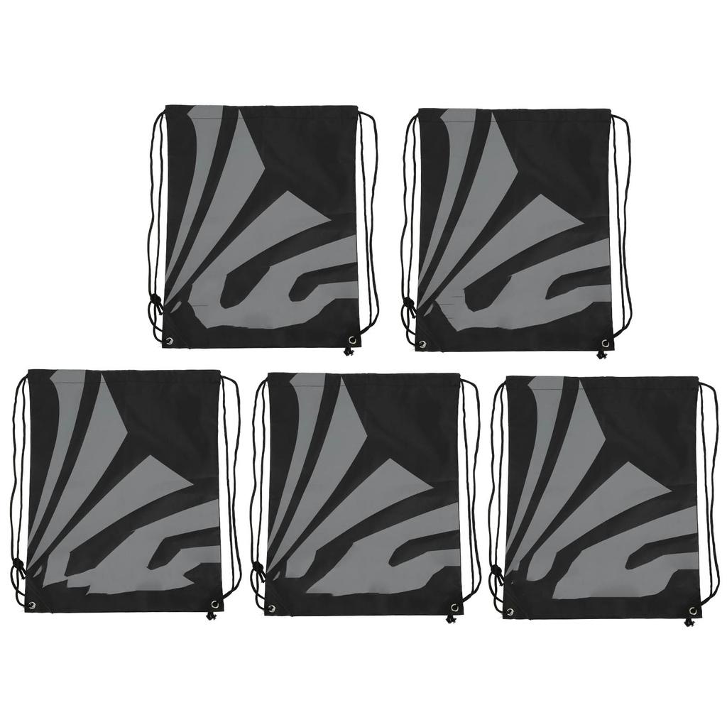 Набор из 5 штук Уличный рюкзак на шнурке Водонепроницаемая складная спортивная сумка Пляжный карман для плавания