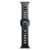38/40/41/42 Mm Black (Small) - 3Mk Silicone Watch Strap For Apple
