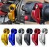 Motorcycle Single Hole Hook Helmet Hook Universal CNC Aluminium Alloy Helmet Bag Hook Holder For Dirt Bike Electric Scooter