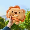 Милый плюшевый держатель для салфеток в машину, дизайн льва, подвесная коробка для бумажных полотенец в автомобиль