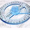 School Supplies Swing Arm 360 Degrees Protractor Goniometer Measuring Tools Pointer Angle Ruler
