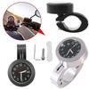 Universal Motorcycle Handlebar Mount Clock Watch Waterproof Luminous Bike Handlebar Dial Quartz Clock Moto Modified Accessories