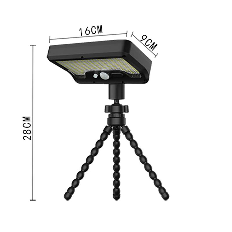 Household Split Lighting Solar Motion Sensor Light 360° Rotatable Lamp Octopus Bracket Usb Charge Lighting For Outdoor Camp