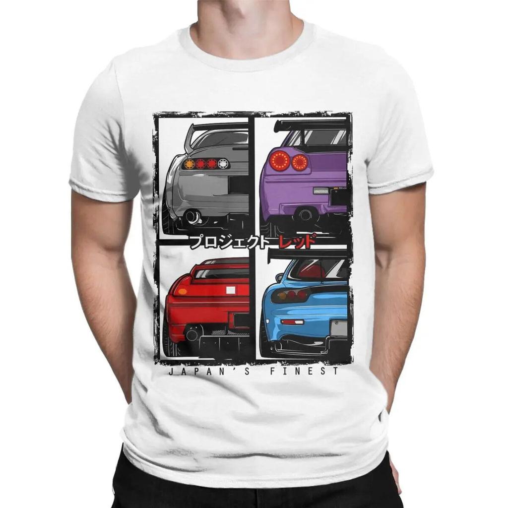 Мужская Женская Футболка JDM R34 NSX