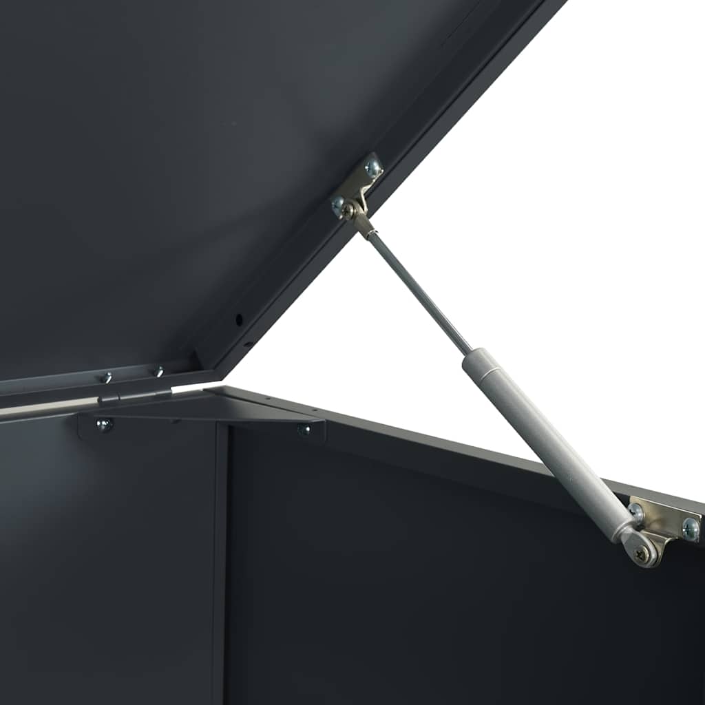 2 Ton Waste Bin Enclosure in Anthracite 138 x 79 x 117 cm Steel