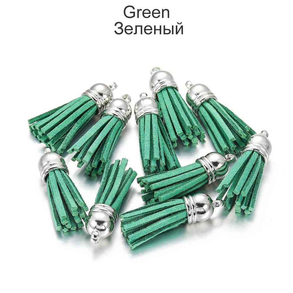 20pcs/lot 38mm Tassel Vintage Leather Tassels Fringe for Purl Macrame Pendant For DIY Jewelry Making Supplies Accessories