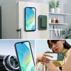 For Samsung Galaxy A25 5G (Global) (161.0 x 76.5 x 8.3mm) Magnetic Case TPU + PU Leather Phone Back Cover with Detachable Card Holder