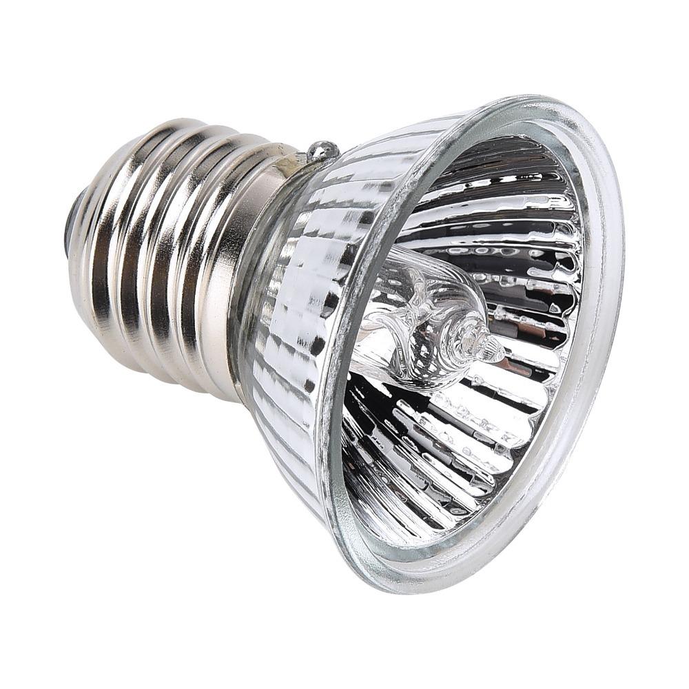 Acrylic UVA UVB Bulb Silver Reptile Heat Bulb Durable Heat Lamp Bulb Reptiles