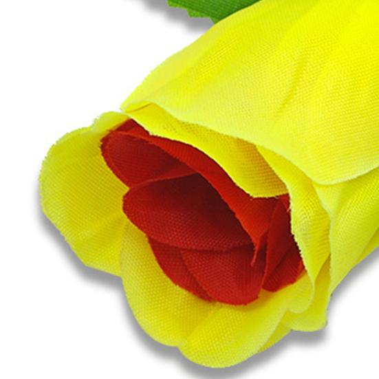 Роза, меняющая цвет, игрушка-трюк, цветок от красного к желтому, сценические иллюзии, реквизит, свадебная вечеринка, сюрприз на день святого Валентина, новичок