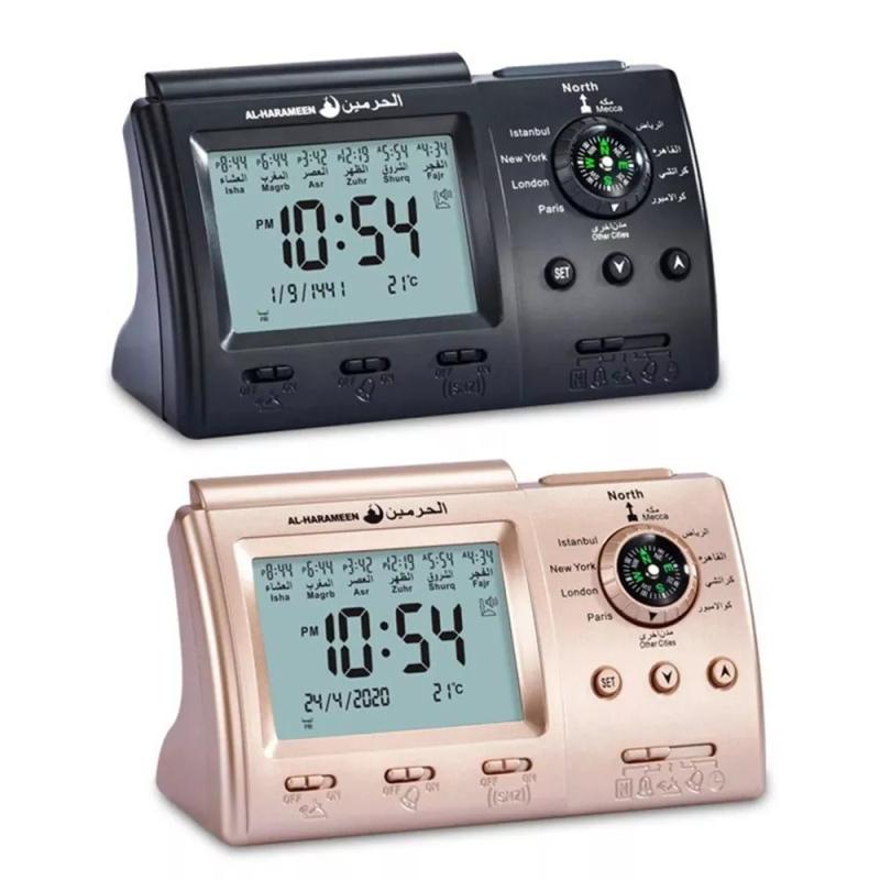 Мусульманские настольные часы с азаном для всех городов Исламский азан время для молитвы