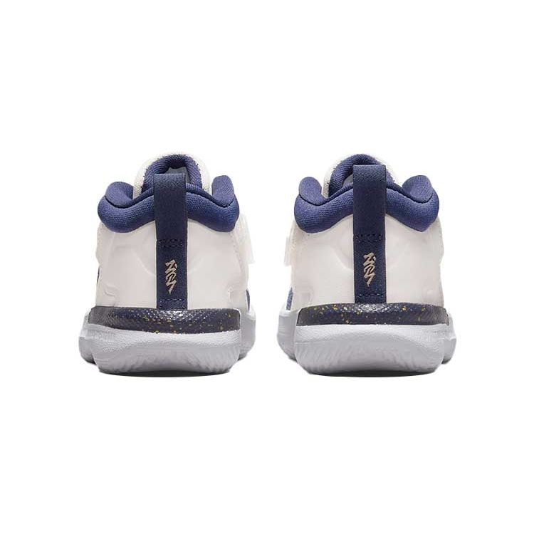 Jordan Zion 1 Нескользящие Амортизирующие Прочные Баскетбольные Кроссовки Средней Высоты Детские кроссовки Светло-голубые DC2023-241