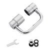 U Shaped Rotating Spray Faucet Zinc Zinc Alloy Faucet Sprayer Head Practical Faucet Nozzle Adapter  Kitchen