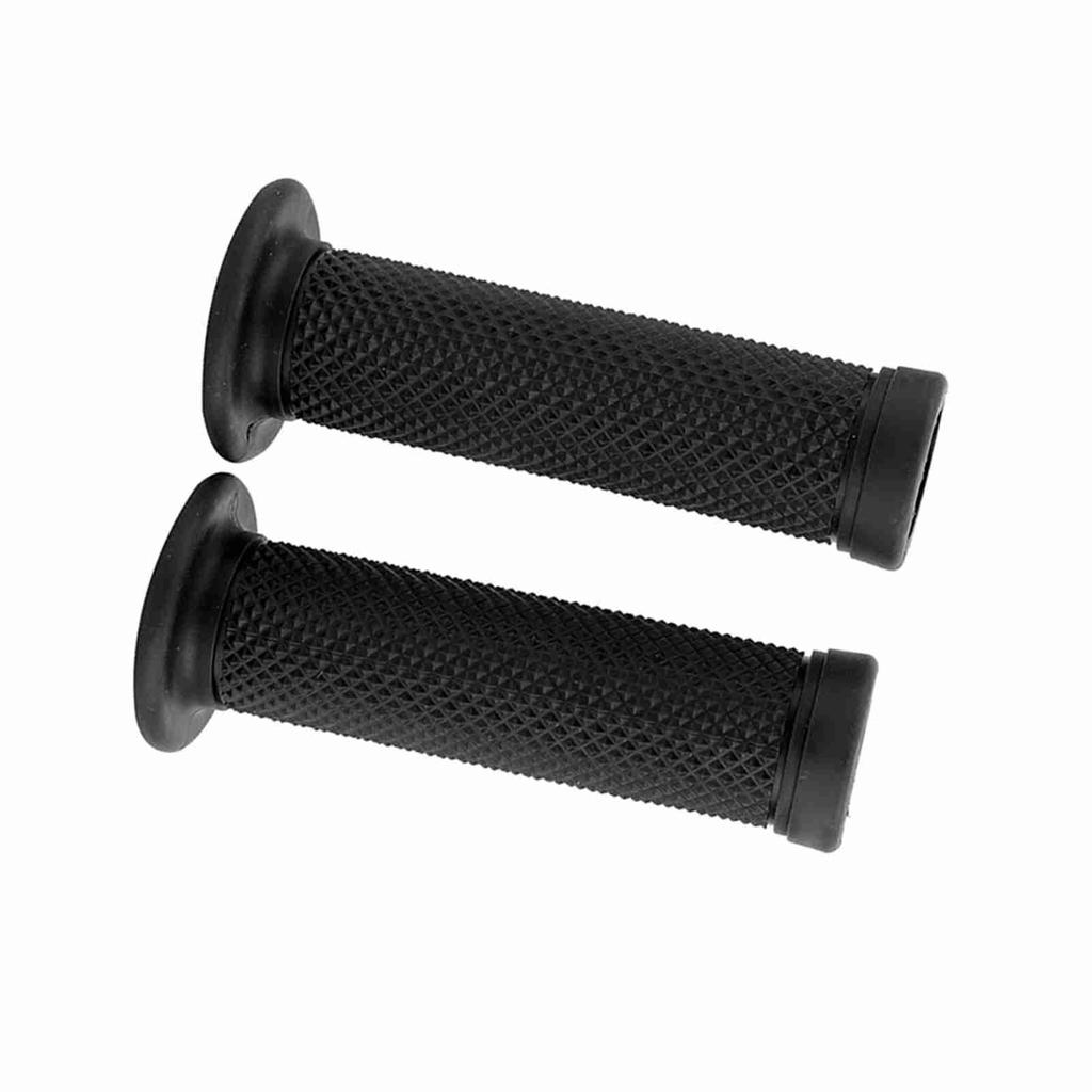 2 шт. 22 мм Универсальные Винтажные Мотоциклетные Ручки Руля Звездный Декор Концы Руля(черный)