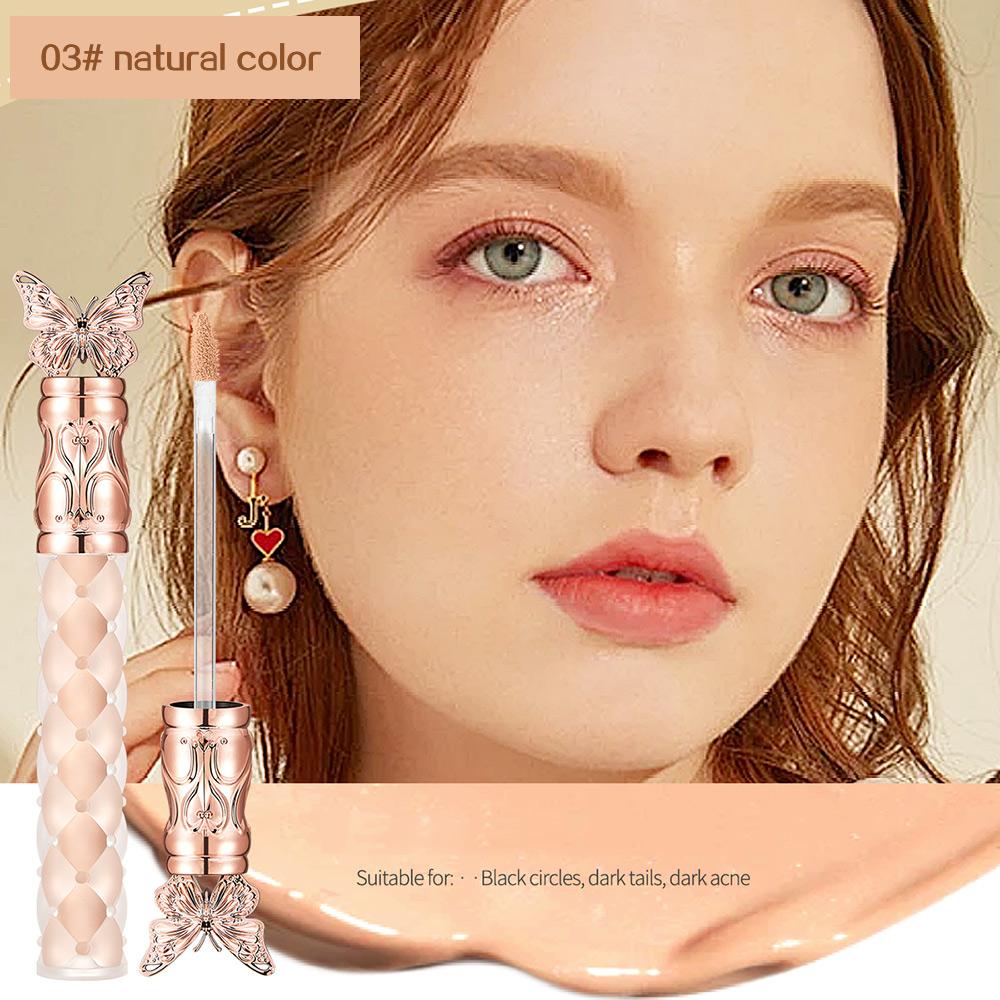 The Butterfly Design Concealer Can Not Only Cover Facial Acne And Dark Circles, But Also Hide Pores And Spots