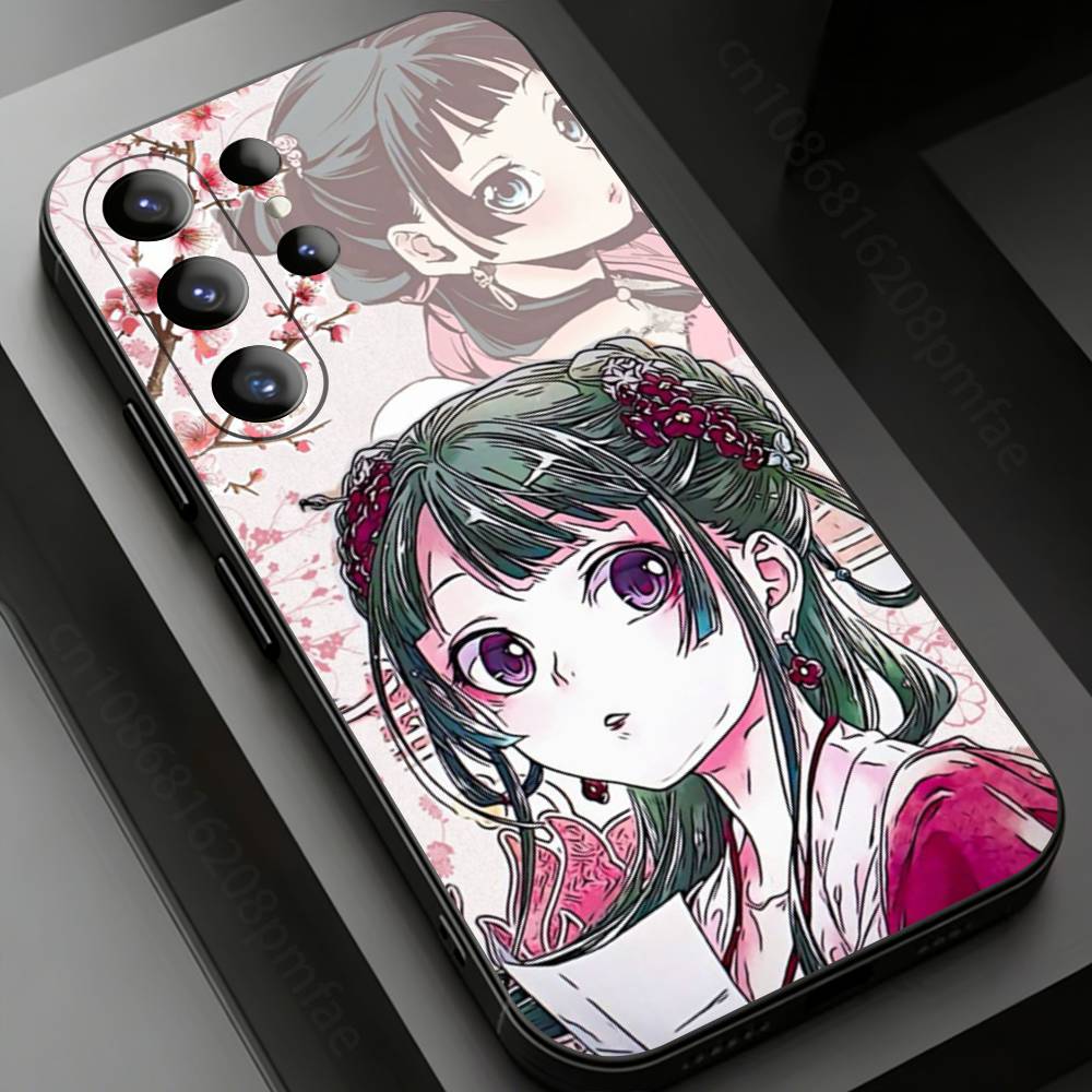 Maomao A-Apothecary Diaries Phone case for Samsung Galaxy S24,25,26,23 22,21,S20 Plus Ultra FE soft fundas cases