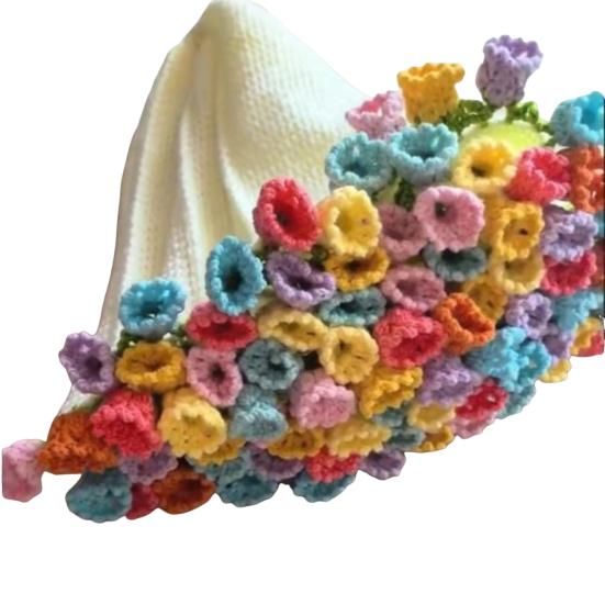 Сделай сам крючком цветы одеяло букет роз одеяло крючком набор букет плед одеяло ремесло